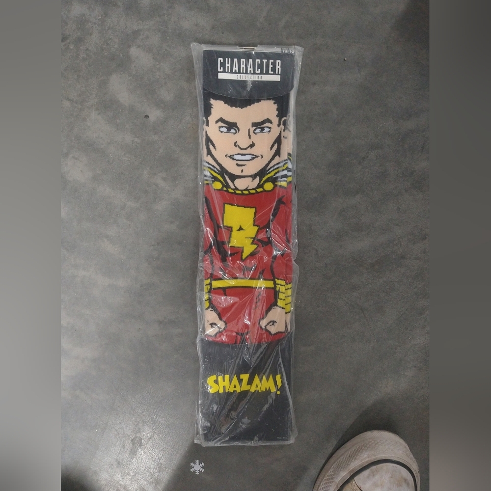 Shazam! Character Collection Socks Size 10-13